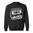 Raised On Oldchool Hip Hop レトロ ラップ カセット 80 90 スウェットシャツ