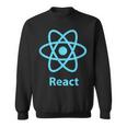 Reactjs ReactJs 公式ロゴ Javascript フレームワーク スウェットシャツ
