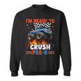 Ready To Crush Pre-K Pre K Monster Truck Back To School Boy Sweatshirt