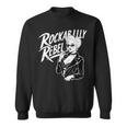 Rockabilly Rebel Blonde Pinup With Attitude Graphic スウェットシャツ
