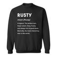 Rusty ネームシャツ スウェットシャツ
