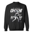 Speed Power Ohtani 50-50 Milestonehohei Ohtani Mlbpa スウェットシャツ
