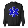 Star Of Life Rod Of Asclepius Emt Ems パラメディック メディック スウェットシャツ