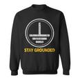 Stay Grounded面白い電気工学メカニック スウェットシャツ