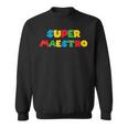 Super Maestro Regalo Profesor Escuela Educación Maestra Camisa de entrenamiento
