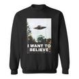 Ufoシャツ I Want To Believe Alien Ufotシャツ スウェットシャツ
