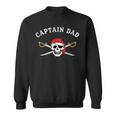 Uomo Pirata Divertente Capitano Papà Felpa
