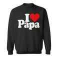 アイラブハートパパ父の日パパパパ スウェットシャツ