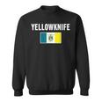 イエローナイフ 紋章 旗 国家への誇り ギフト お土産 スウェットシャツ