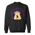 エイリアン Ufo ファニー キャット おもしろ 猫好き 猫飼い 猫 ネコ ねこ 黒猫 くろねこ好き 面白い スウェットシャツ
