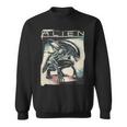 エイリアンxenomorphイラストポスター。 スウェットシャツ