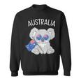オーストラリアの国旗がかわいいコアラ スウェットシャツ