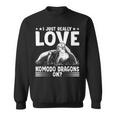 コモドドラゴンが大好き オーナー野生動物 コモドドラゴン スウェットシャツ