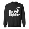 コーギー犬のお父さん犬のお父さん面白い犬愛好家 スウェットシャツ