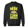 コーンブレッドレシピ 食べ物 面白いコーンベーキング スウェットシャツ