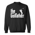 ゴルファザーの面白いゴルフの父神父お父さんゴルファー スウェットシャツ