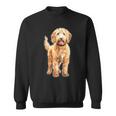 ゴールデンドゥードル犬 スウェットシャツ