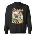 シェットランド・シープドッグ・ドッグ・シェルティー-シェルティ・ラヴァー・フォー・ライフ スウェットシャツ