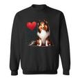 シェルティ・ドッグ・ママ、シェットランド・シープドッグ・ママ スウェットシャツ