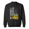 スクールバスドライバー アメリカ国旗 スクールバスドライバー用 スウェットシャツ
