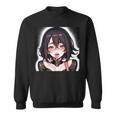 スケベなアニメガール エッチ・ワイフ アニメ 変態 スウェットシャツ