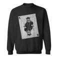 スケルトントランプキングギャンブル死神 スウェットシャツ