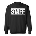 スタッフ ワーカー 社員 ワーククルーの言葉 スタッフ オン A ティー スウェットシャツ