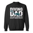 ダイビング お父さん ヴィンテージ スキューバ ダイバー 父 スキューバダイビング スウェットシャツ