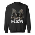 チワワ お父さん 面白い 父 犬 チワワ パパ スウェットシャツ