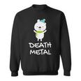 デスメタル ホッキョクグマ Cute Polar Bear Metalhead Death Metal スウェットシャツ