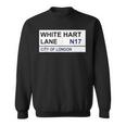 トッテナム フットボールチーム ホワイト ハートレーン ストリートサイン スウェットシャツ