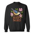 ナツハッチ 鳥 オタク ハナミズキ 木 アート スウェットシャツ