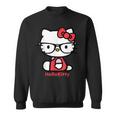 ハローキティ Usデザイン メガネ スウェットシャツ
