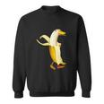 バナナアヒル。おかしいから人形の動物 スウェットシャツ