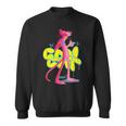 ピンクパンサー クールな猫 グラフィティ チョークアート スウェットシャツ