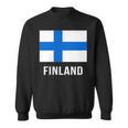 フィンランドの国旗 スウェットシャツ