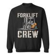 フォークリフト クルー ヴィンテージ 倉庫 作業員 倉庫 スウェットシャツ