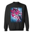 フラワー スカル フローラル シュガー ダーク アート グランジ エステティック ホラー スウェットシャツ