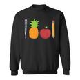 ペン パイナップル アップルペン 面白い スウェットシャツ