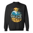 メキシコ湾 1550 レトロ ビーチ ゴルフォ・デ・メキシコ メンズ レディース スウェットシャツ