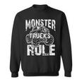 モンスタートラックルールジャムモンスタートラックボーイズ スウェットシャツ