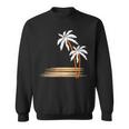 ヤシの木 夏 カラフル 胸 プリント ホリデー スウェットシャツ