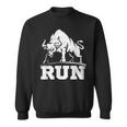 ランニング ブル レイジング ブルズ ラン 闘牛 カウボーイズ 恋人 動物 スウェットシャツ