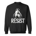レジスト ペンギン アクティビズム ティー ペンギン 抗議 関税 スウェットシャツ