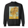 ヴィンセント・ヴァン・ゴッホのひまわり スウェットシャツ