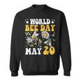 世界ミツバチの日 ミツバチ スウェットシャツ