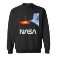 公式ライセンス。 Nasaシグナスブラックホールスペースギフト スウェットシャツ