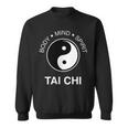 太極拳の心と体の健康のための陰陽師 スウェットシャツ