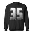 数字 35 サーティファイブ スウェットシャツ