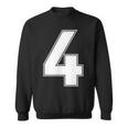 番号4 Fourports アスレチック チーム ジャージー バーシティ ユニフォーム スウェットシャツ